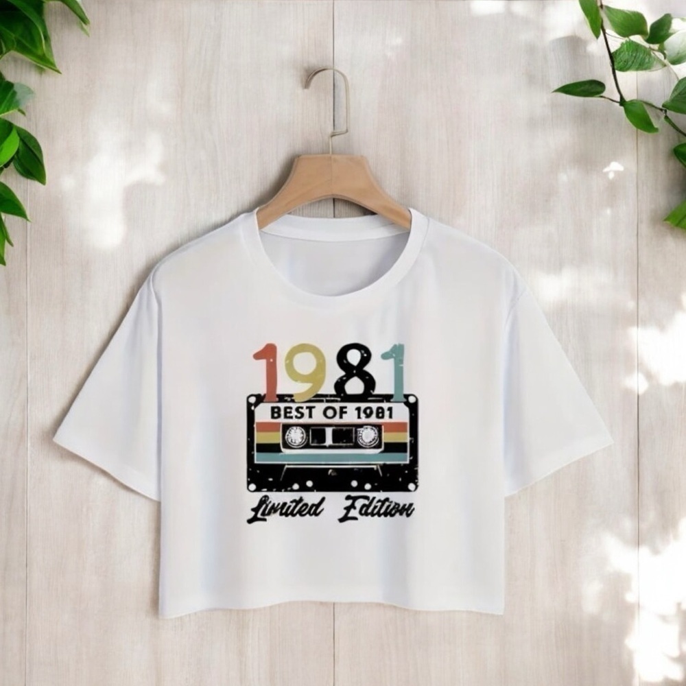 Best Of 1981 Limited Edition Crop Top